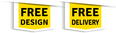 Free design and free delivery on this product